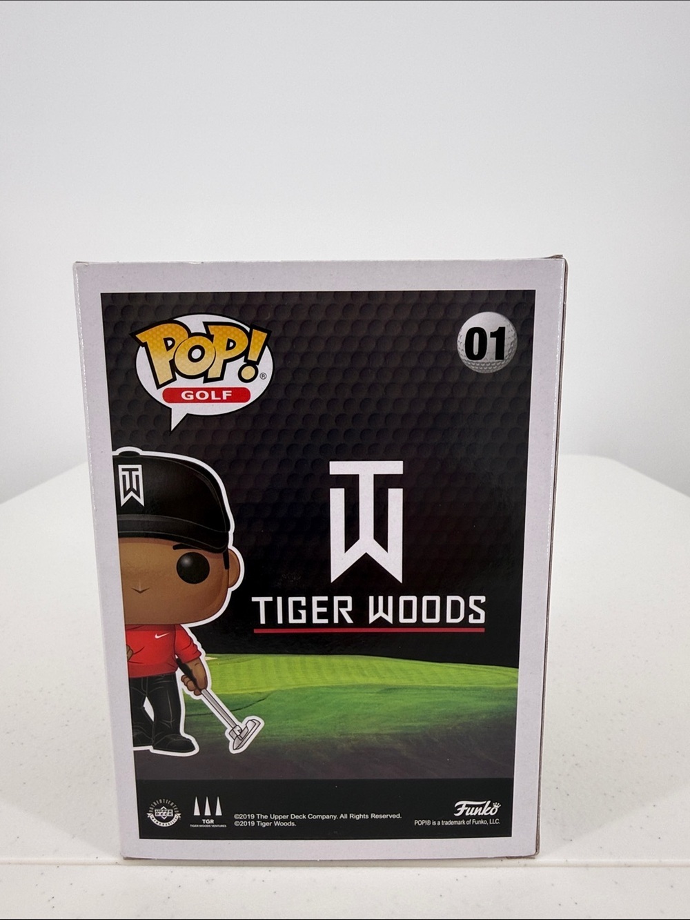 Funko POP! Golf #01 Tiger Woods New - Picture 3 of 5